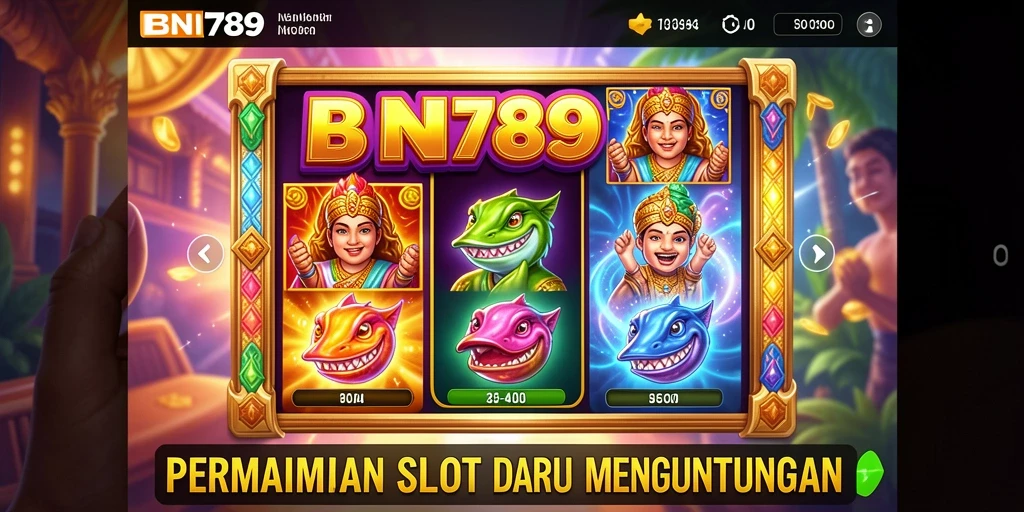 Screenshot BNI789 menampilkan gameplay slot yang menarik dan interaktif.