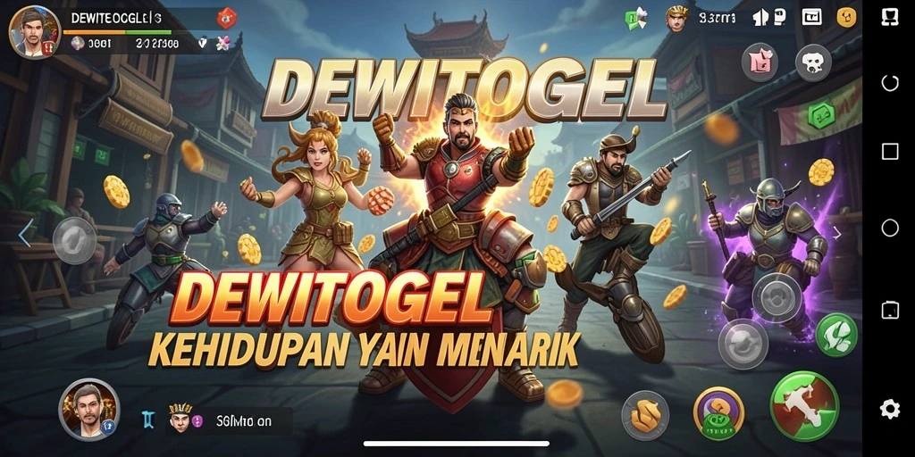 Tampilan gameplay DEWITOGEL yang menarik dan interaktif.