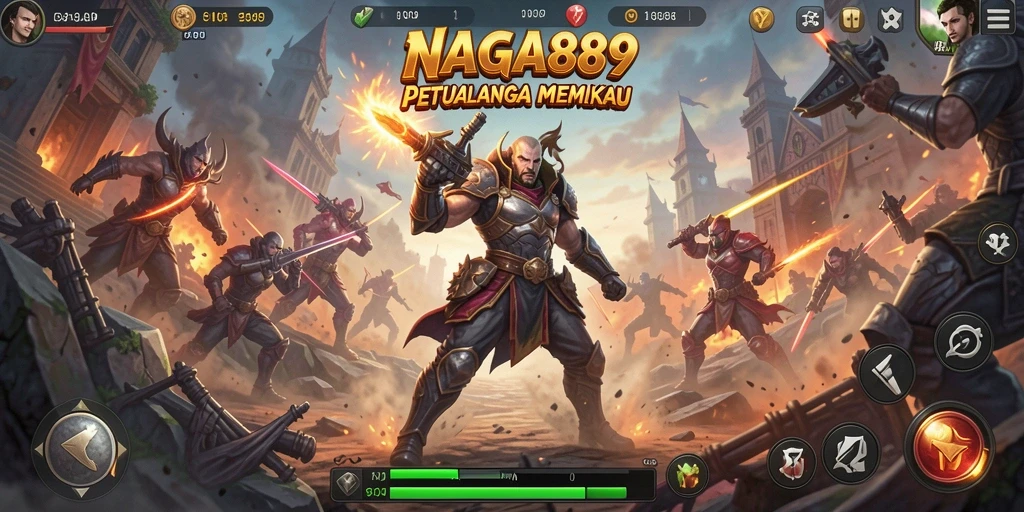 Tampilan gameplay NAGA889 yang memukau dan penuh aksi.