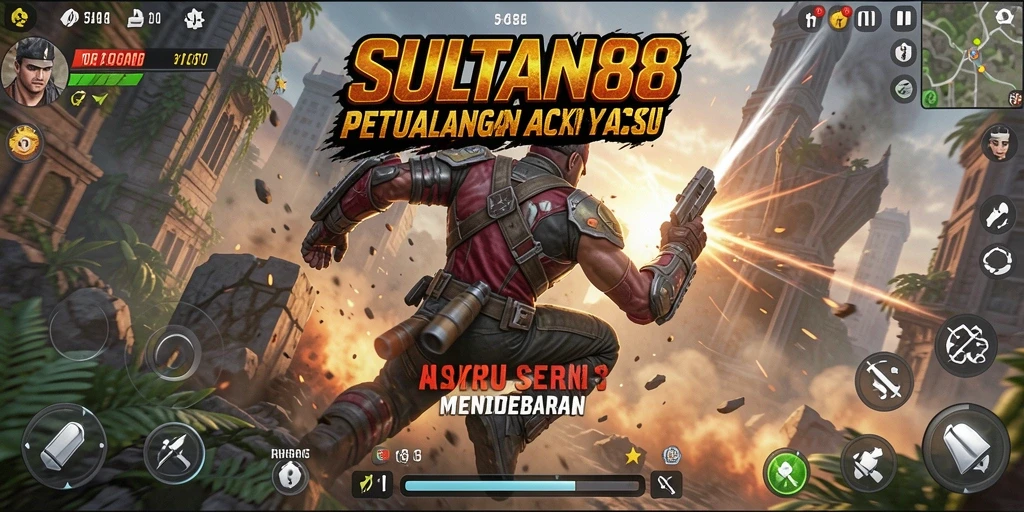 Tangkapan layar gameplay SULTAN88 menunjukkan aksi seru dan mendebarkan.