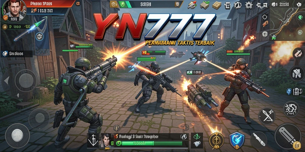 Gameplay seru dalam YN777 yang penuh strategi dan aksi.